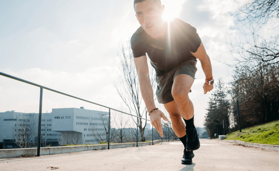 hombre corriendo