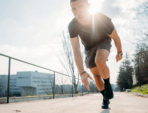 hombre corriendo