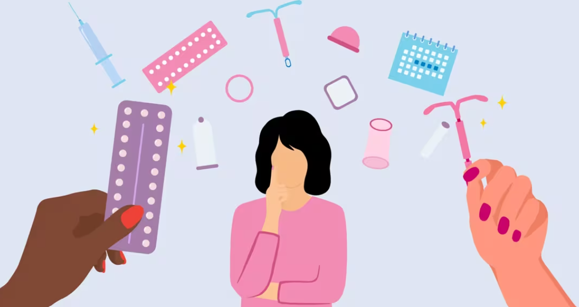 animación representando la salud reproductiva
