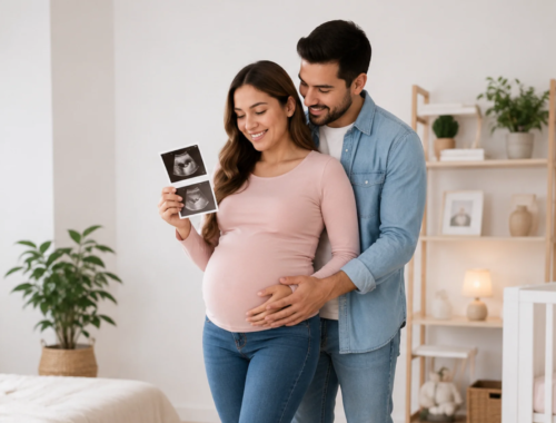 pareja con un plan de planificación familiar